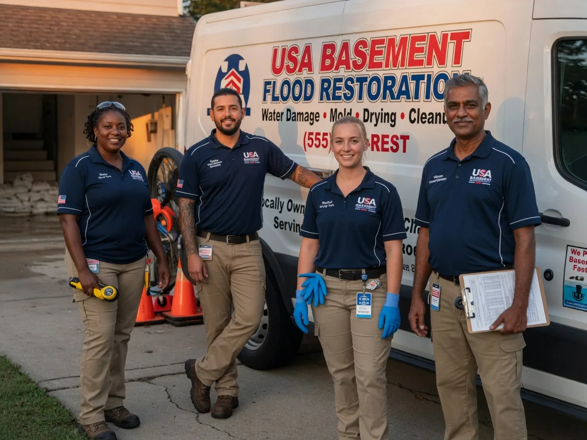 Basement Flood Cleanup company in Baden, PA